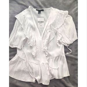 Forever 21 self tie wrap around top